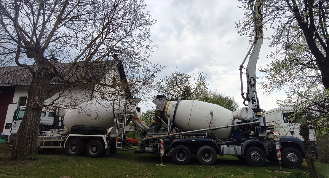 Doprava a čerpání betonu